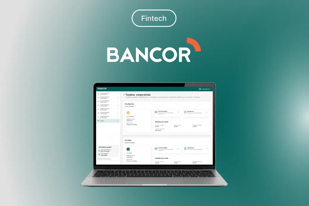 Bancor corporate card management dashboard